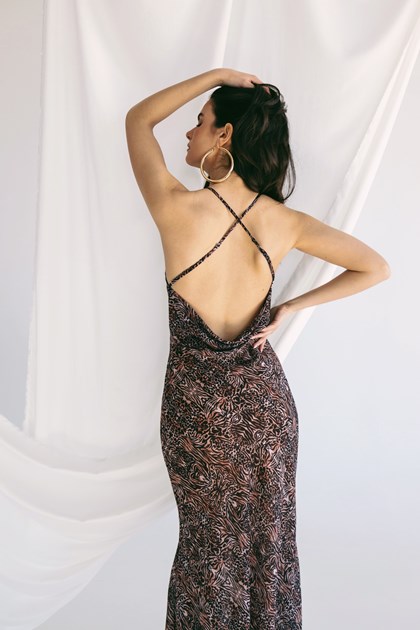 Wild soul backless dress